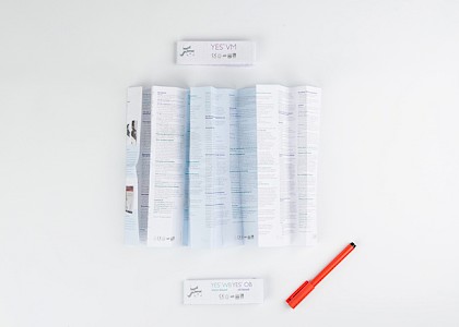 Miniature pharmaceutical leaflets